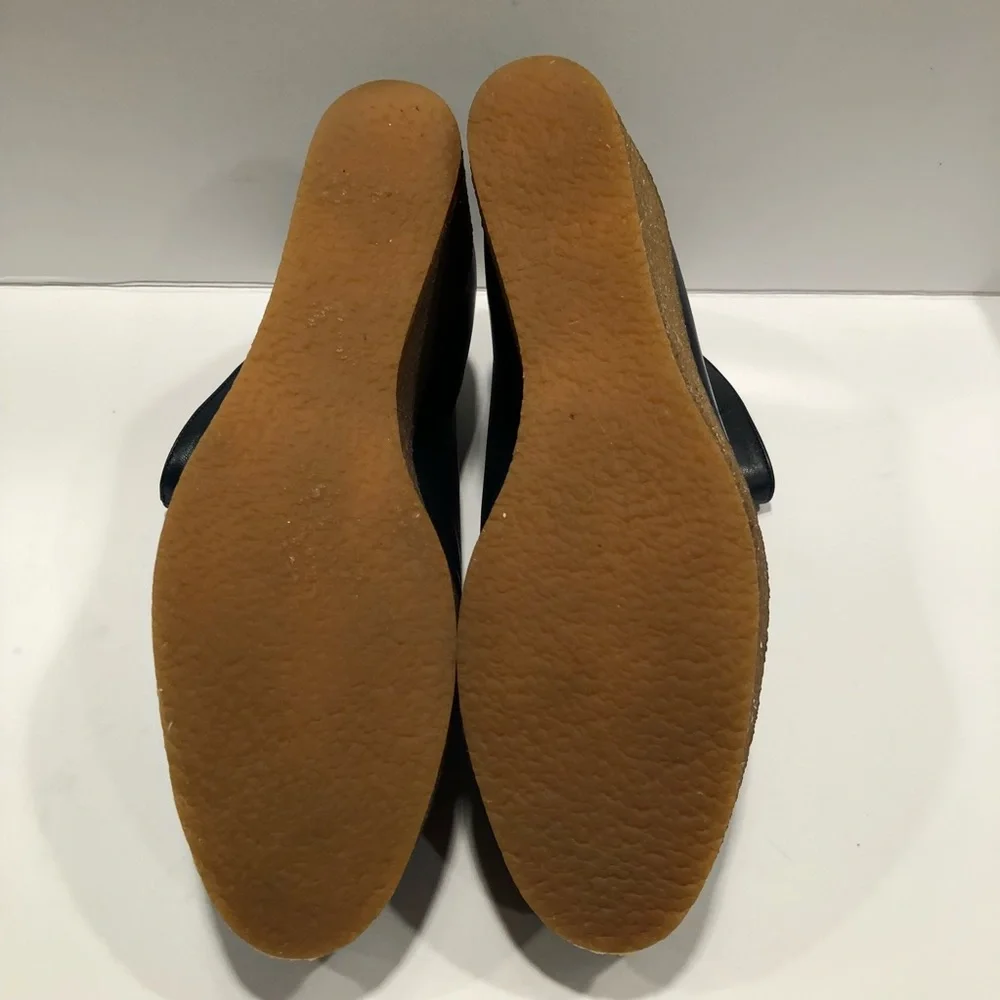 Avril Gau Blue Leather Platform Booties Sz.‎ 37